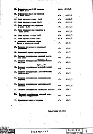 Состав альбома. Типовой проект II-68-04/12М2Часть 1 Раздел 1/1-12 Архитектурно-строительные чертежи надземной части здания