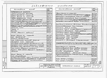Состав альбома. Типовой проект 224-9-11Альбом 1 Архитектурно-строительная, технологическая, санитарно-техническая и электротехническая части.     