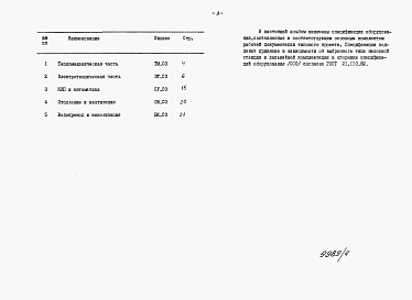 Состав альбома. Типовой проект 903-4-87.87Альбом 6 Применен из тп 903-4-88.87 Спецификация оборудования (из тп 903-4-88.87)