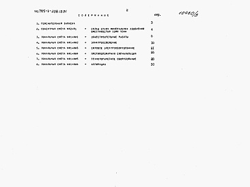 Состав альбома. Типовой проект 705-1-238.13.91Альбом 5  Сметы     