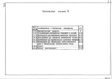 Состав альбома. Типовой проект 28-0-3.91Альбом 3 Оборудование для брошюровочно-переплетных мастерских; для помещений множительной техники; для оздоровительных и досуговых помещений; для механизации погрузо-разгрузочных работ и горизонтальной транспортировки грузов; станки      