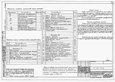 Состав альбома. Типовой проект 805-3-47.84Альбом 1. Общая пояснительная записка. Технологические и архитектурно-строительные чертежи.     