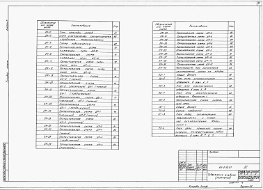 Состав альбома. Типовой проект 813-2-33.87Альбом 1 Пояснительная записка. Схема генерального плана. Технология производства. Автоматизация. Отопление и вентиляция. Силовое электрооборудование. Электрическое освещение. Связь и сигнализация