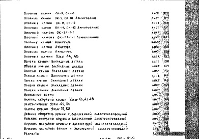 Состав альбома. Шифр НК-168-11 ПанелиАльбом 1 Рабочие чертежи
