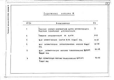 Состав альбома. Типовой проект 252-4-35.83Альбом 12 Задание заводу-изготовителю на щиты автоматизации     