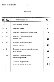 Состав альбома. Типовой проект 406-9-252Альбом 7 Сметы