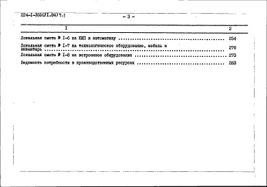 Состав альбома. Типовой проект 224-1-355Альбом 6 Сметы