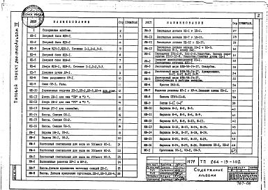 Состав альбома. Типовой проект 264-13-102Альбом 4 Изделия заводского изготовления