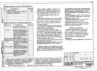 Состав альбома. Типовой проект 262-12-275.86Альбом 3 Технологическое оборудование. Механооборудование. Кинотехнические устройства и звукофиксация