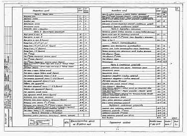 Состав альбома. Типовой проект 264-20-54Альбом 1 Общая, архитектурно-строительная, санитарно-техническая и электротехническая части
