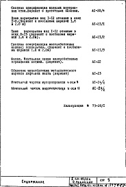 Состав альбома. Типовой проект II-68-02/12кЧасть 1 Раздел 1/1-12 Архитектурно-строительные чертежи надземной части здания (2-я редакция)