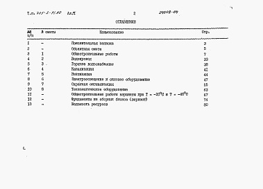 Состав альбома. Типовой проект 705-2-71.90Альбом 4  Сметы     