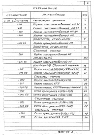 Состав альбома. Серия У-01-01/80 УнифицированныеВыпуск 5 Арматурные изделия монолитных частей перекрытий и стен. Рабочие чертежи