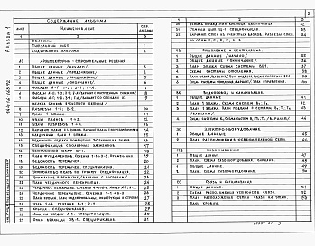 Состав альбома. Типовой проект 144-16-163.92Альбом 1 Архитектурно-строительные решения. Отопление и вентиляция. Водопровод и канализация. Электрооборудование. Связь и сигнализация. Газоснабжение.