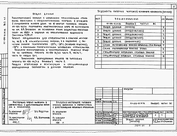 Состав альбома. Типовой проект 111-135-61.01.86Альбом 1 Часть 1 Архитектурно-строительные чертежи. Конструктивный вариант с трехслойными стеновыми панелями с соединительными ребрами.Часть 2 Санитарно-технические чертежи. Конструктивный вариант с трехслойными стеновыми панелями с соединительными ребрам