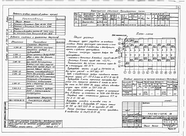 Состав альбома. Типовой проект У.705-1-427.94Альбом 1 Пояснительная записка. Схема генплана. Технология производства. Архитектурные решения. Конструкции железобетонные. Конструкции металлические. Конструкции деревянные. Отопление и вентиляция. Внутренние водопровод и канализация. Воздухоснабжение. Э