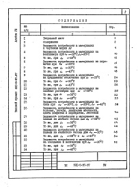 Состав альбома. Типовой проект Альбом 8  Ведомости потребности в материалах     