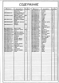Состав альбома. Типовой проект 406-9-329.88Альбом 4 Нестандартизированное оборудование. Часть 1 - Литье. Изделия из поковок и проката