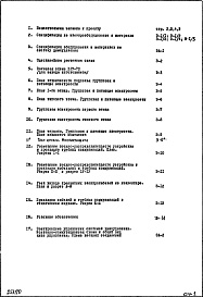 Состав альбома. Типовой проект II-68-02/12кЧасть 4 Электрооборудование. Альбом Э-1