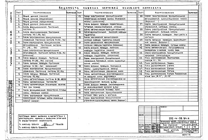 Состав альбома. Типовой проект 252-4-38.84Альбом 15 Автоматизация санитарно-технических устройств