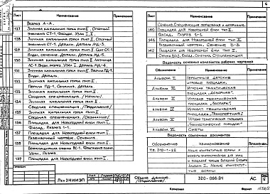 Состав альбома. Типовой проект 320-066.84Альбом 5. Игровая тематическая площадка «Гимнастический городок».      Примененные проектные материалы           Типовой проект <a href="/catalog/149881/">310-1-22</a>«Малые архитектурные формы и элементы благоустройства для улиц и площа