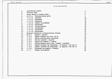 Состав альбома. Типовой проект 184-24-299.13.88Альбом 3 Сметы