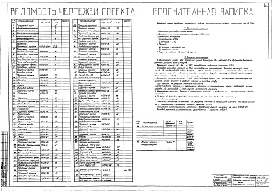 Состав альбома. Типовой проект 409-26-4Альбом 3 Установка сушильных барабанов.Автоматизация сушильных барабанов