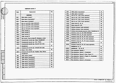 Состав альбома. Типовой проект 902-9-7Альбом 4 Санитарно-техническая часть