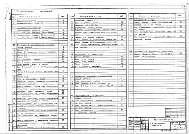 Состав альбома. Типовой проект 144-000-868.13.91Альбом 1 Архитектурно-строительные чертежи, отопление и вентиляция, внутренний водопровод и канализация, электротехничекая часть, устройства связи, газоснабжение