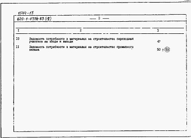 Состав альбома. Типовой проект 820-1-073c.87Альбом 17  Сметы, ВМ для отстойника на расход 6 м3/с    