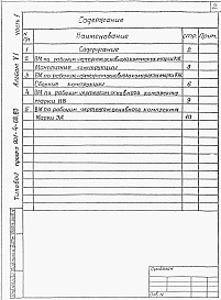 Состав альбома. Типовой проект 901-4-68.83Альбом 6 Часть 1 Ведомости потребности в материалах. (Для резервуара емкостью 5000 м3)