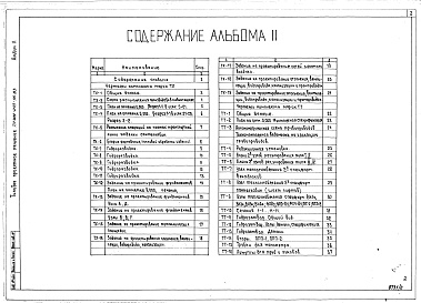 Состав альбома. Типовой проект 409-013-16.83Альбом 2  Чертежи: Технология производства. Технологическое пароснабжение. Задания по смежным частям проекта.     