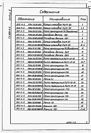 Состав альбома. Типовой проект 820-4-5Альбом 2 Строительные изделия.     