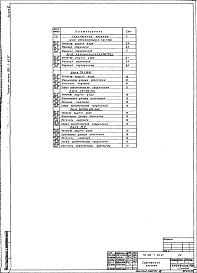 Состав альбома. Типовой проект 503-1-65.87Альбом 6 Чертежи заданий заводам-изготовителям на электрооборудование КИП и автоматику