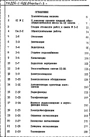 Состав альбома. Типовой проект 224-1-426.84Альбом 4 Сметы           