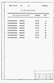Состав альбома. Типовой проект 904-1-74.87Альбом 1 Пояснительная записка          