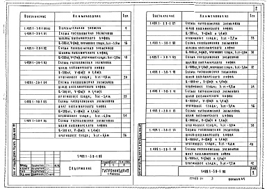 Состав альбома. Серия 1.489.1-3 ШахтыВыпуск 0-1 Шахты пассажирских лифтов. Материалы для проектирования. Указания по монтажу. Ведомость расхода материалов