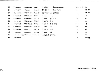 Состав альбома. Шифр НК-170-07 НаружныеАльбом 1 Рабочие чертежи