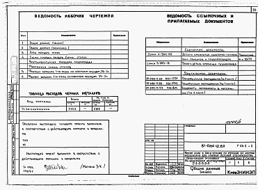 Состав альбома. Типовой проект 87-0160.13.89Альбом 3 Архитектурно-строительные решения выше отм. 0.000. Отопление и вентиляция. Внутренние водопровод и канализация выше отм. 0.000. Газоснабжение. Электрооборудование. Автоматизация систем отопления. Диспетчеризация инженерного оборудования. Связь и