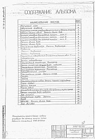 Состав альбома. Типовой проект 701-5-2с.87Альбом 3 Технологическое оборудование и оснастка.  