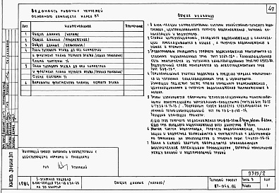 Состав альбома. Типовой проект 87-046.86Альбом 2 Части 1,2,3,4,5,6 Архитектурно-строительные чертежи, отопление и вентиляция, водоснабжение и канализация, газоснабжение, электрооборудование, устройства связи выше отм.0.000