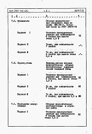 Состав альбома. Типовой проект 244-04-61сАльбом 3 Сметы. Часть 1 на 54 места
