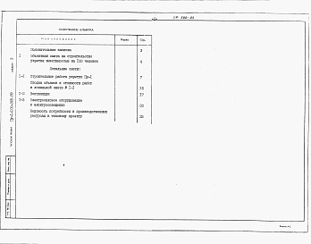Состав альбома. Типовой проект Пу-1-100-365.89Альбом 3 Сметы     