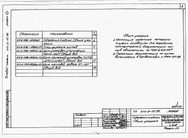 Состав альбома. Типовой проект 414-6-10.86Альбом 14 Столовая.   Задание заводу-изготовителю щитов