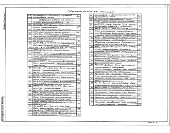 Состав альбома. Типовой проект 903-1-289.91Альбом 9 Часть 1  Электрооборудование силовое 