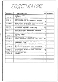 Состав альбома. Типовой проект 406-9-254Альбом 2 Тепловой контроль и автоматика