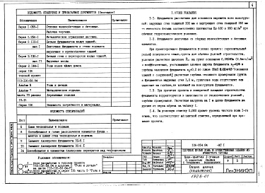 Состав альбома. Типовой проект 126-054.84Альбом 1 Архитектурно-строительные решения