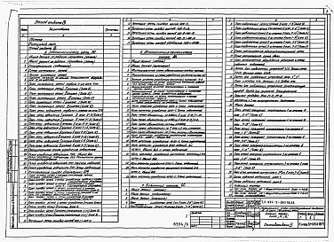 Состав альбома. Типовой проект 224-9-180пв.83Альбом 4 Электротехнические чертежи.     
