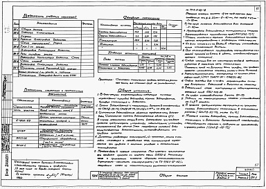 Состав альбома. Типовой проект 67-018с.86Альбом 1 Архитектурно-строительные чертежи ниже отм. 0.000. Архитектурно-строительные, санитарно-технические и электротехнические чертежи выше отм. 0.000 