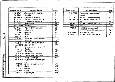 Состав альбома. Серия 7.501-1 КонтактнаяВыпуск 5 Сочлененные фиксаторы контактной сети